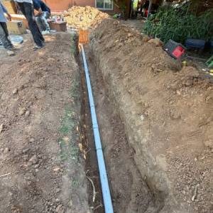 New Plumbing Pipe Installation