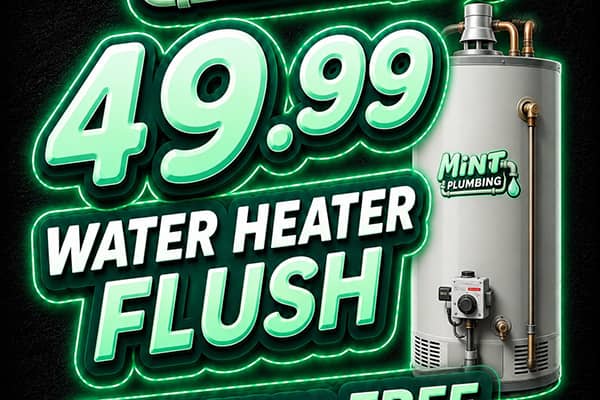 Water Heater Flush with Pressure and Water Quality Test